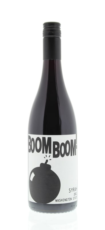 Charles Smith Wines Boom Boom Syrah 2011 Front Bottle Shot
