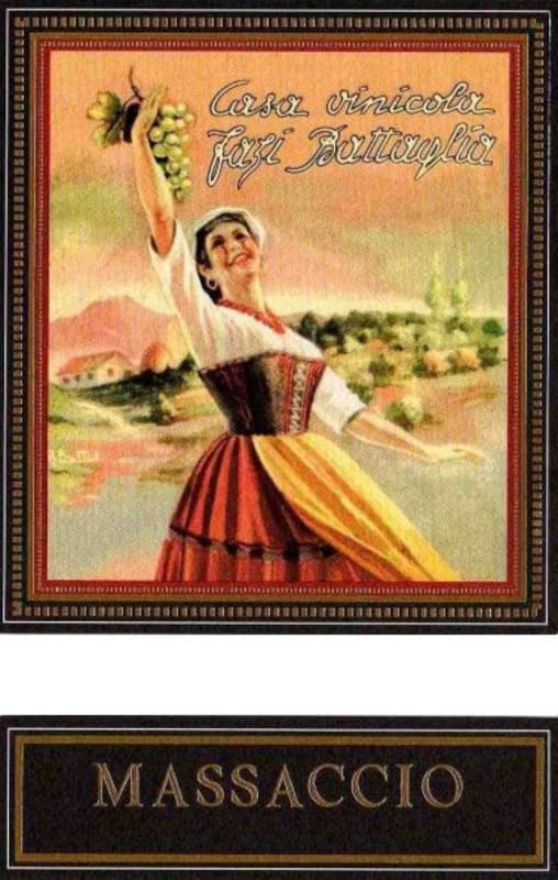 Fazi-Battaglia Verdicchio dei Castelli di Jesi Classico Superiore Massaccio 2014 Front Label