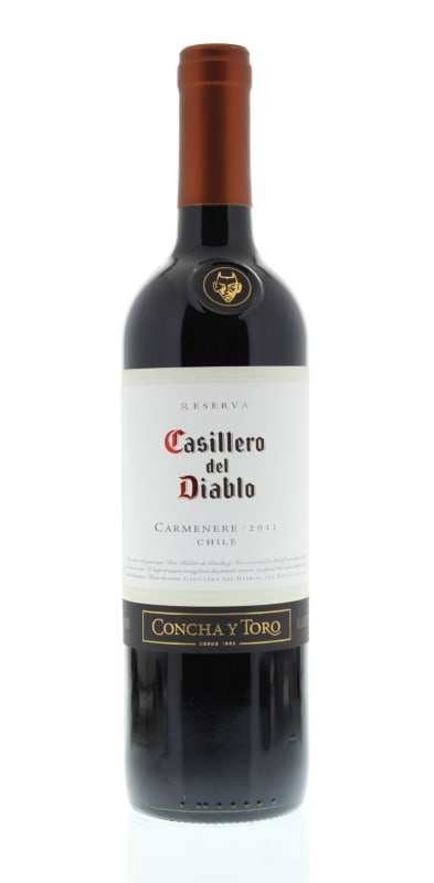 Casillero del Diablo Carmenere 2011 Front Bottle Shot