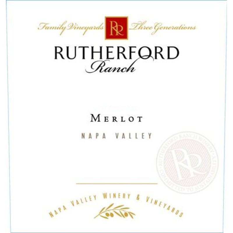 Rutherford Ranch Merlot 2010 Front Label