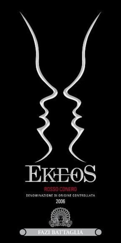 Fazi-Battaglia Rosso Conero Ekeos 2006 Front Label