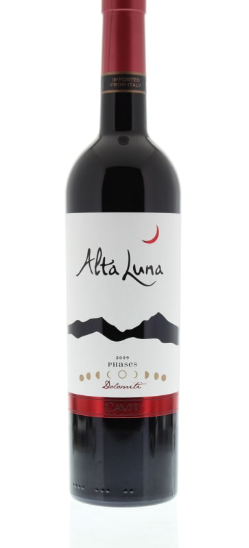 Alta Luna Phases Red Blend 2009 Front Bottle Shot