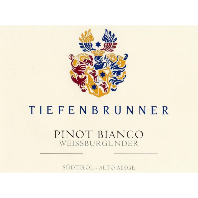 Tiefenbrunner Pinot Bianco 2011 Front Label