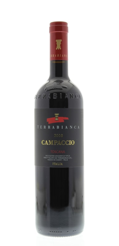 Terrabianca Campaccio 2008 Front Bottle Shot