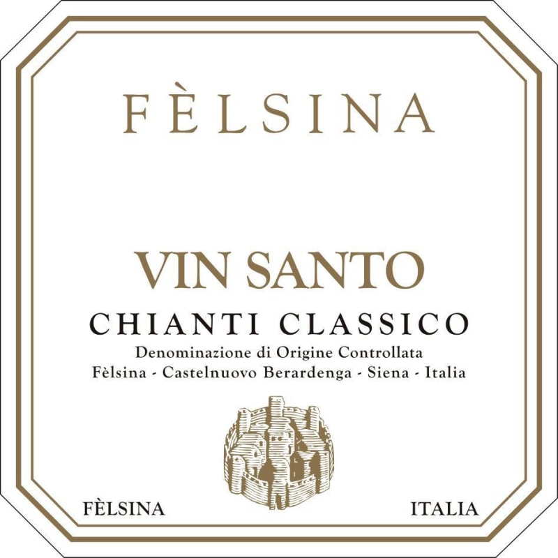 Felsina Vin Santo del Chianti Classico (375ML half-bottle) 2010 Front Label