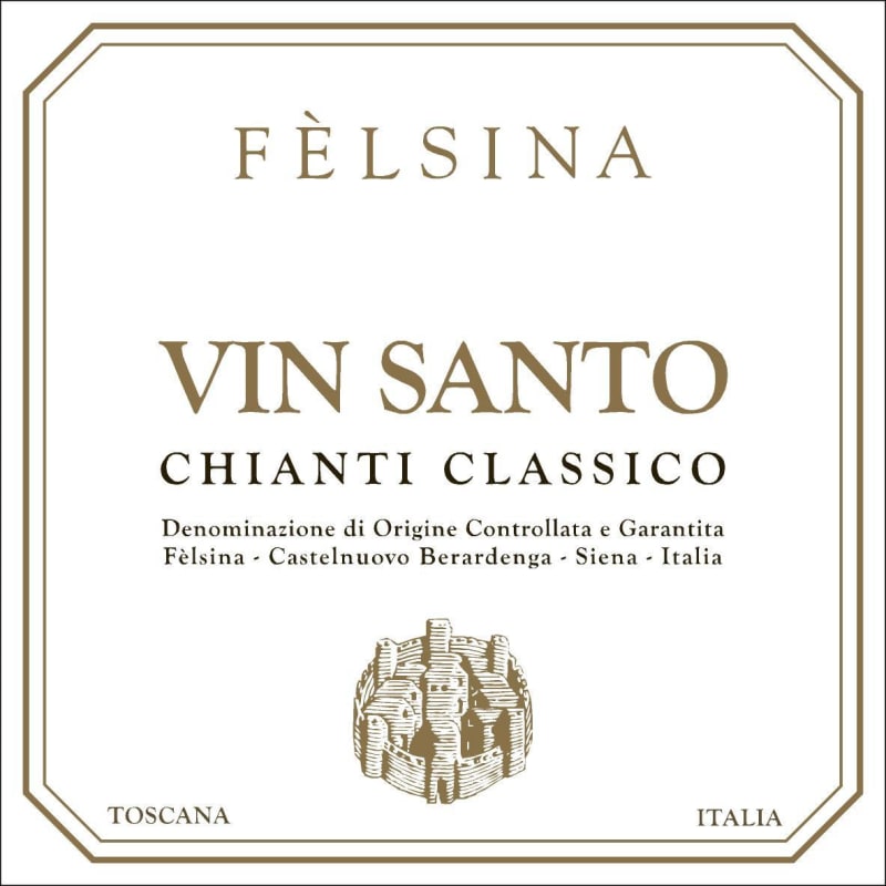 Felsina Vin Santo del Chianti Classico (375ML half-bottle) 2004 Front Label