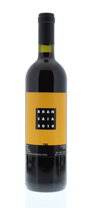 Brancaia Tre 2010 Front Bottle Shot