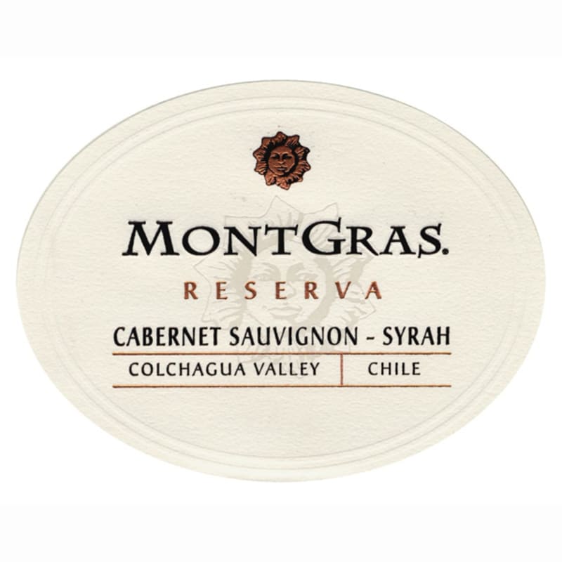 MontGras Cabernet Sauvignon/Syrah Reserva 2011 Front Label