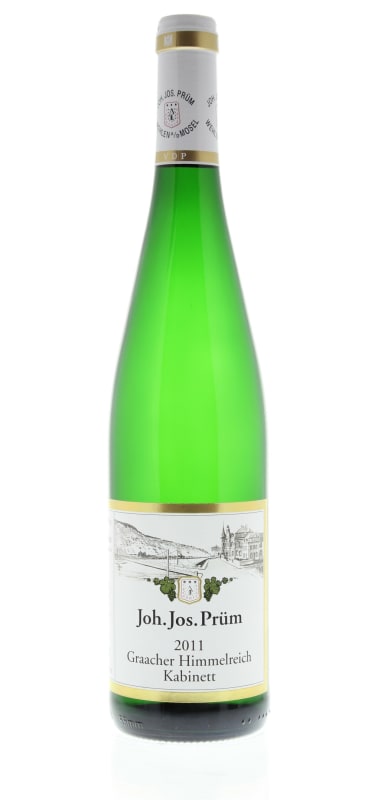 Joh. Jos. Prüm Graacher Himmelreich Riesling Kabinett 2011 Front Bottle Shot