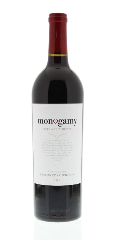 Monogamy Truly Madly Deeply Cabernet Sauvignon 2011 Front Bottle Shot
