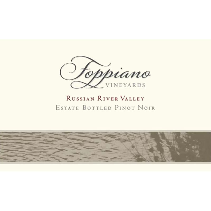 Foppiano Russian River Pinot Noir 2010 Front Label