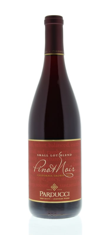 Parducci Small Lot Blend Pinot Noir 2011 Front Bottle Shot