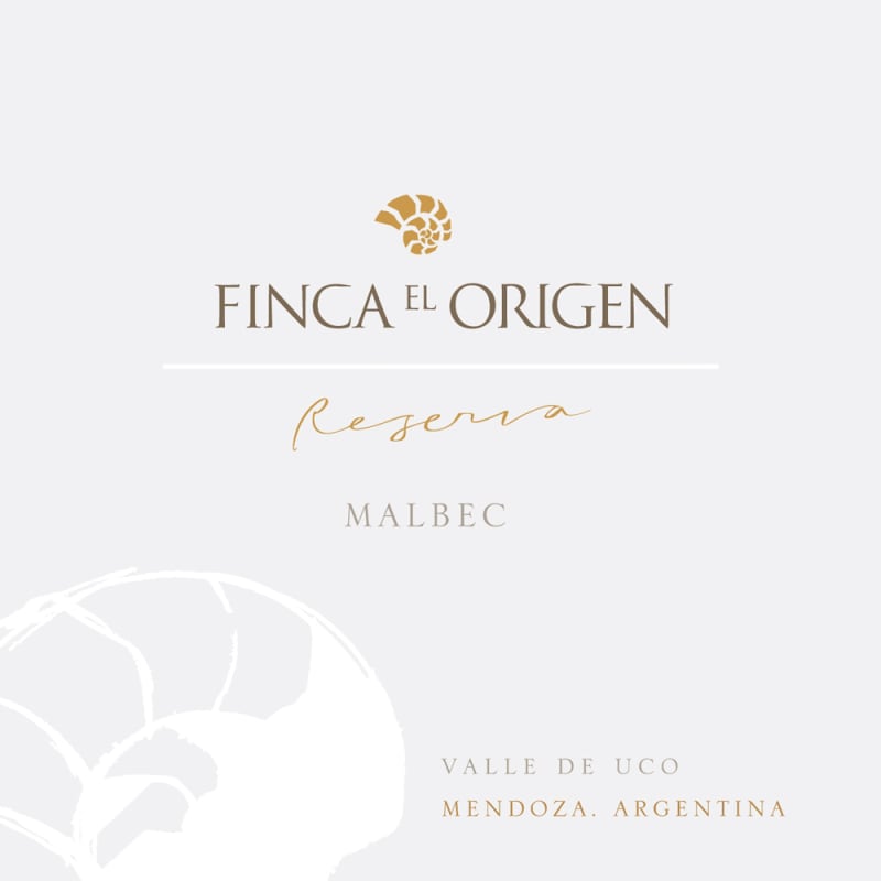 Finca El Origen Reserva Malbec 2011 Front Label