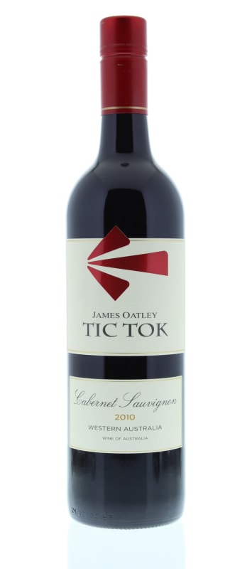 James Oatley Tic Tok Cabernet Sauvignon 2010 Front Bottle Shot