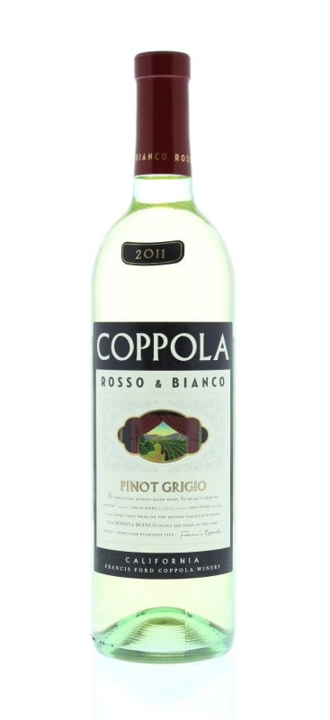 Francis Ford Coppola Bianco Pinot Grigio 2011 Front Bottle Shot