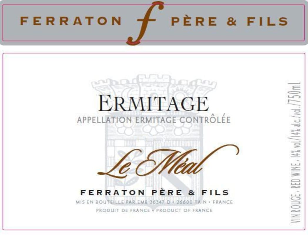 Ferraton Pere & Fils Ermitage Le Meal 2010 Front Label