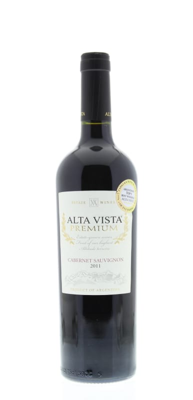 Alta Vista Estate Cabernet Sauvignon 2011 Front Bottle Shot