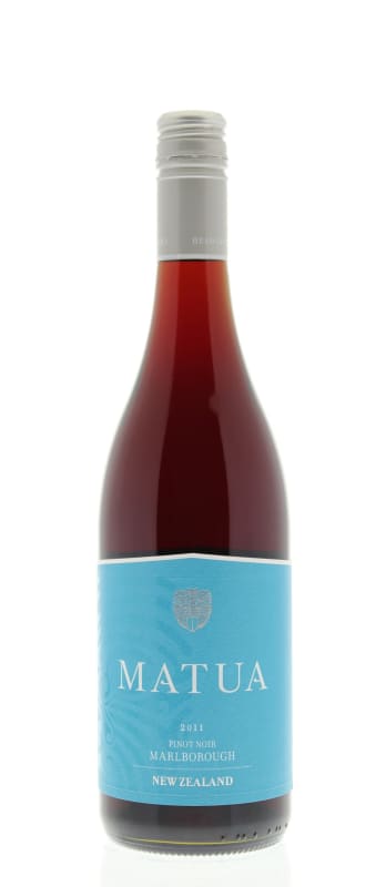 Matua Pinot Noir 2011 Front Bottle Shot