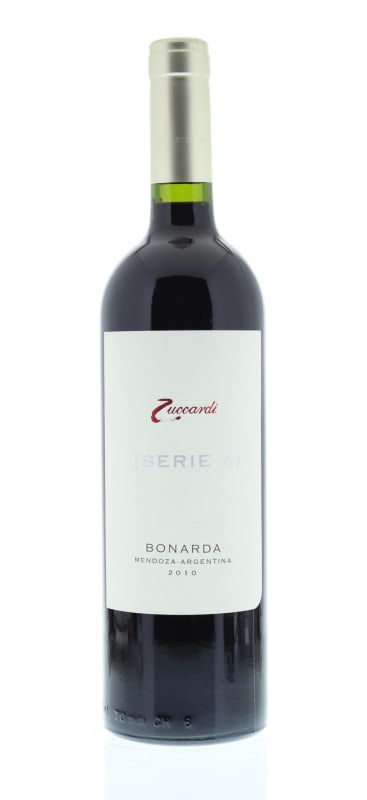 Zuccardi Serie A Bonarda 2010 Front Bottle Shot