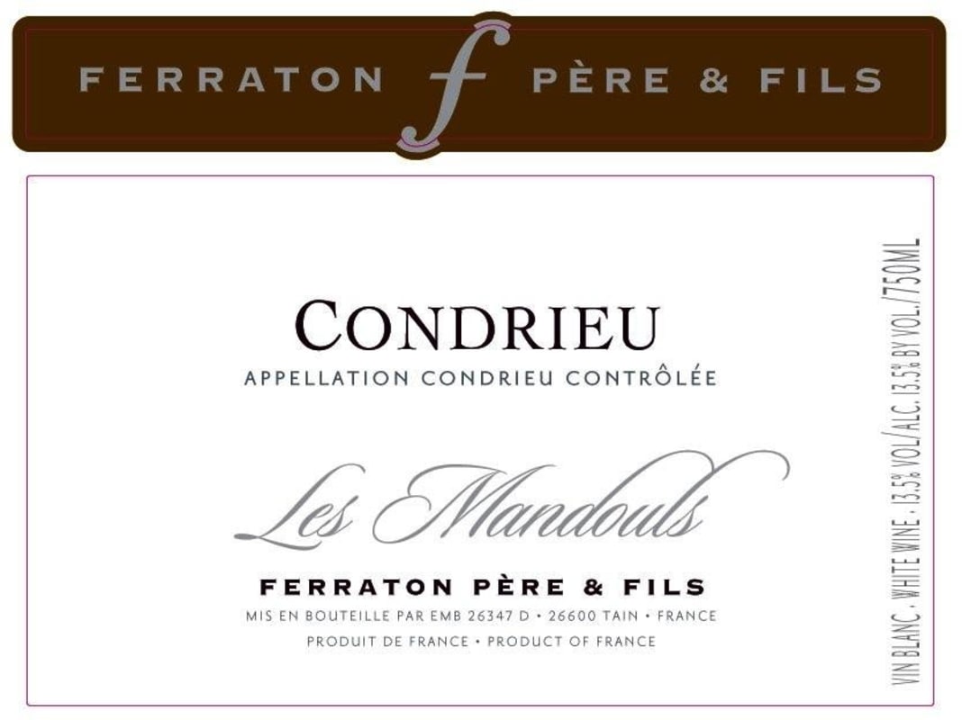Ferraton Pere & Fils Condrieu Les Mandouls 2006 Front Label