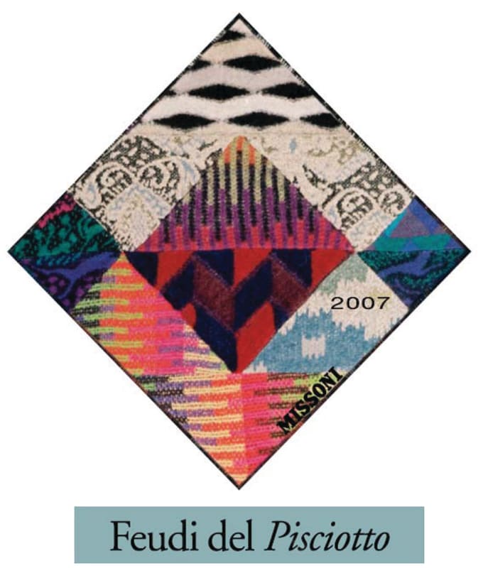 Feudi del Pisciotto Missoni Cabernet Sauvignon 2007 Front Label