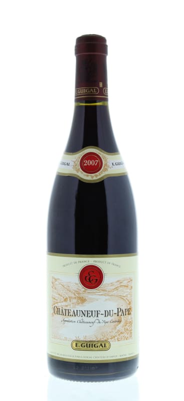 E. Guigal Chateauneuf-du-Pape 2007 Front Bottle Shot