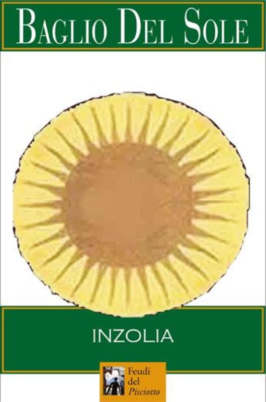 Feudi del Pisciotto Baglio del Sole Inzolia 2015 Front Label