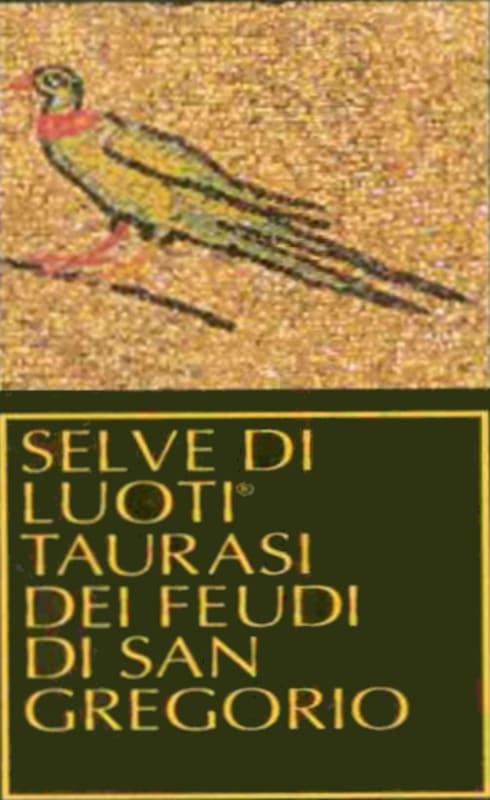 Feudi di San Gregorio Taurasi Selve di Luoti 1999 Front Label