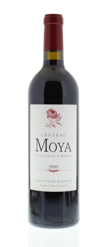 Chateau Moya 2009 Front Bottle Shot