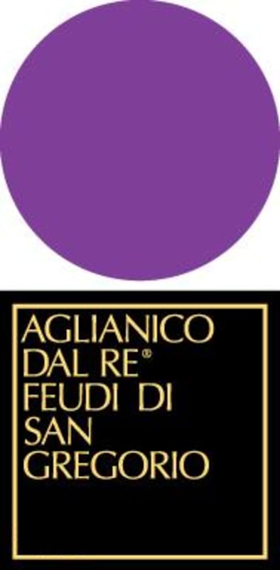Feudi di San Gregorio Irpinia Aglianico dal Re 2012 Front Label