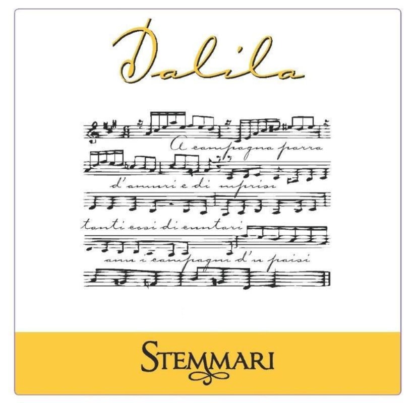 Arancio Stemmari Dalila 2013 Front Label