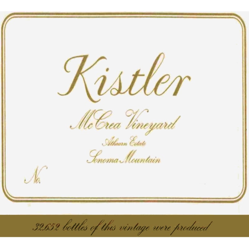 Kistler Vineyards McCrea Chardonnay 2007 Front Label