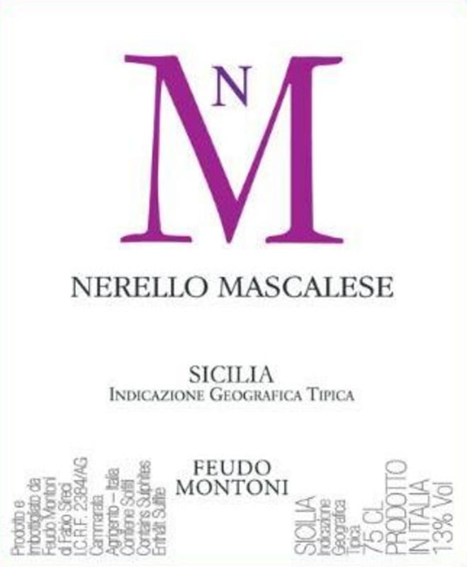 Feudo Montoni Nerello Mascalese 2010 Front Label