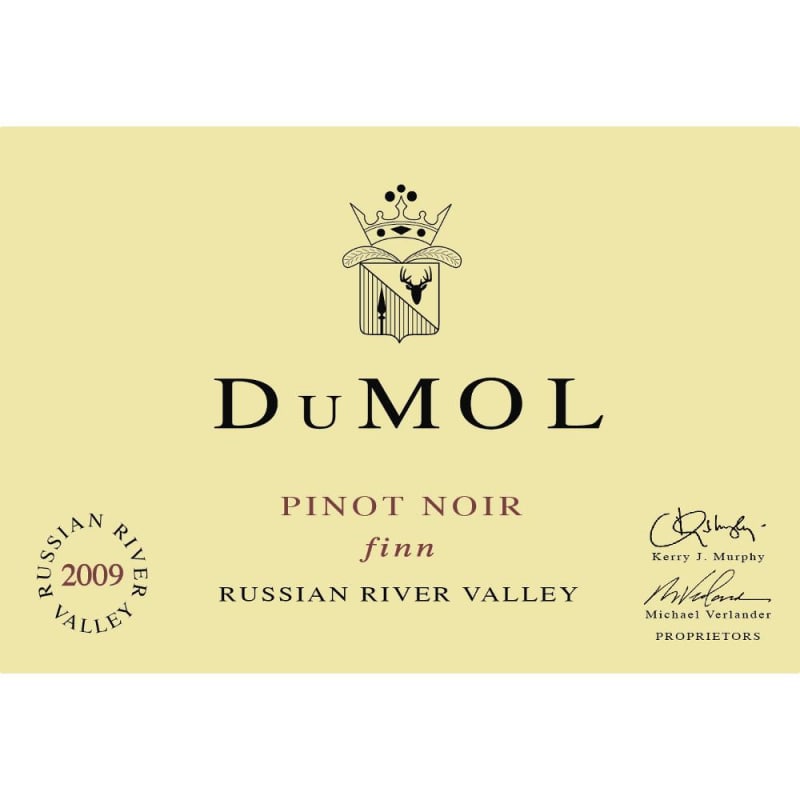 DuMOL Finn Pinot Noir 2009 Front Label