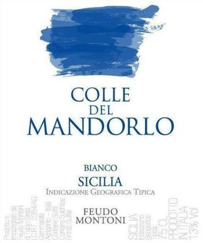 Feudo Montoni Colle del Mandorlo Sicilia Bianco 2013 Front Label