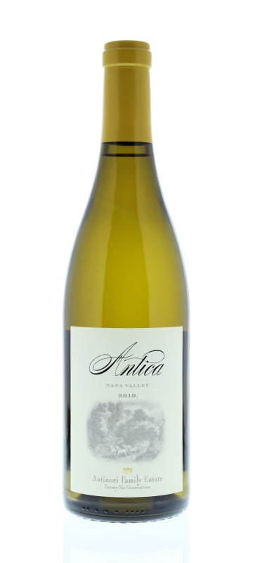 Antica Chardonnay 2010 Front Bottle Shot