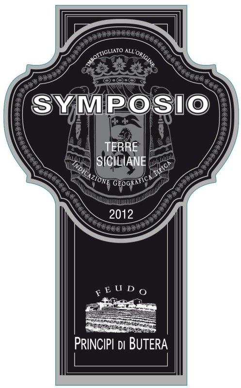 Feudo Principi di Butera Principi di Butera 'Symposio' 2012 Front Label