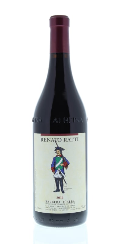 Renato Ratti Barbera d'Alba 2011 Front Bottle Shot