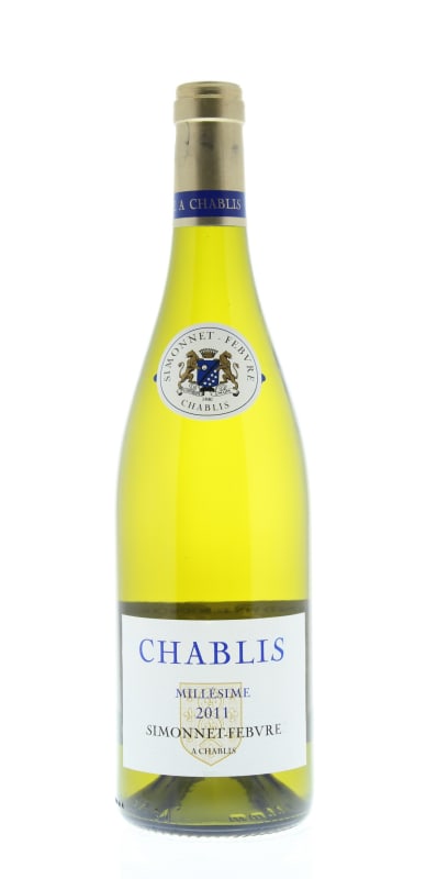 Simonnet-Febvre Chablis 2011 Front Bottle Shot