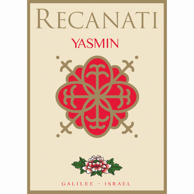 Recanati Yasmin Red Blend (OU Kosher) 2011 Front Label