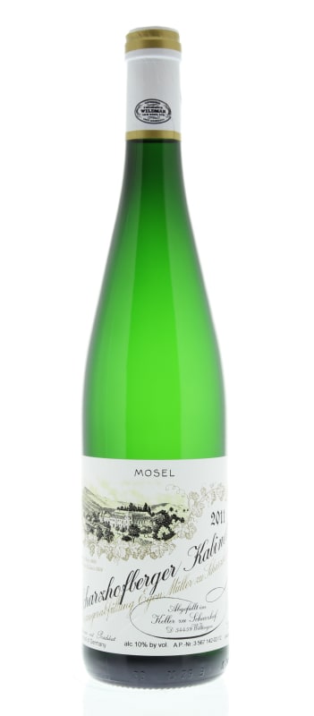 Egon Muller Sharzhofberger Kabinett Riesling 2011 Front Bottle Shot