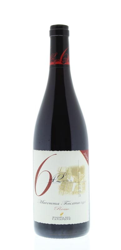 Tenuta La Badiola 642 Maremma Toscana Rosso 2009 Front Bottle Shot
