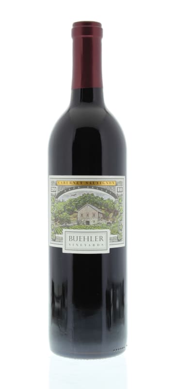Buehler Cabernet Sauvignon 2010 Front Bottle Shot