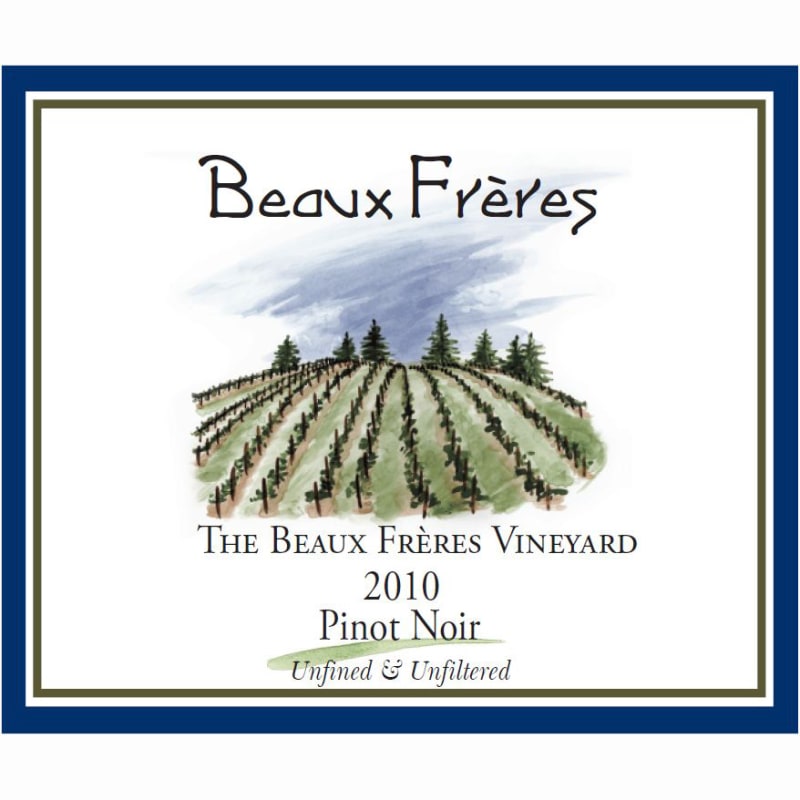 Beaux Freres The Beaux Freres Vineyard Pinot Noir 2010 Front Label