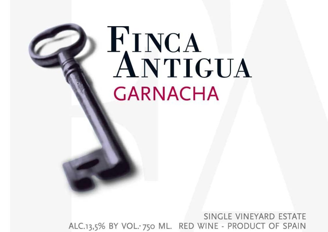 Finca Antigua Garnacha 2010 Front Label