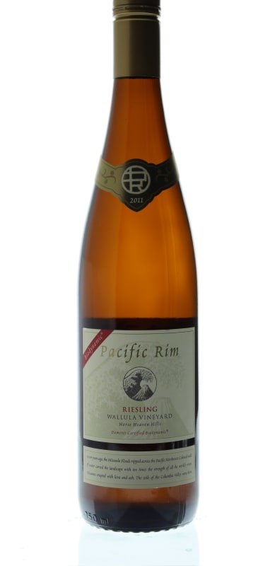 Pacific Rim Wallula Vineyard Biodynamic Riesling 2011 Front Bottle Shot