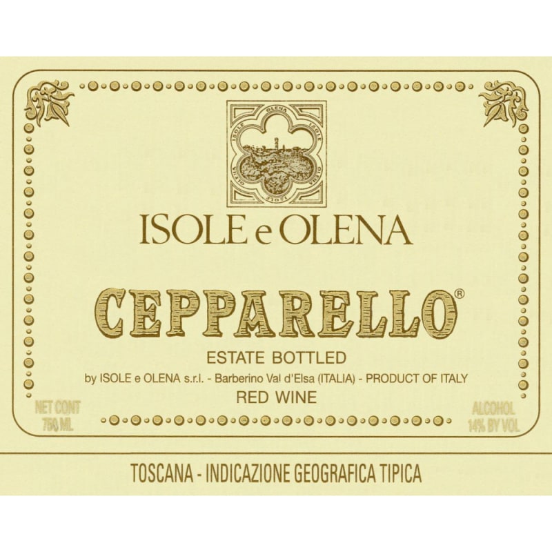 Isole e Olena Cepparello 2006 Front Label