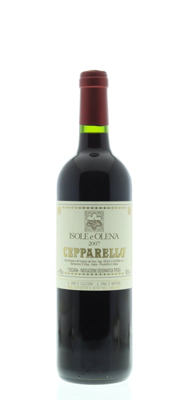 Isole e Olena Cepparello 2007 Front Bottle Shot