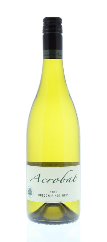 Acrobat Pinot Gris 2011 Front Bottle Shot