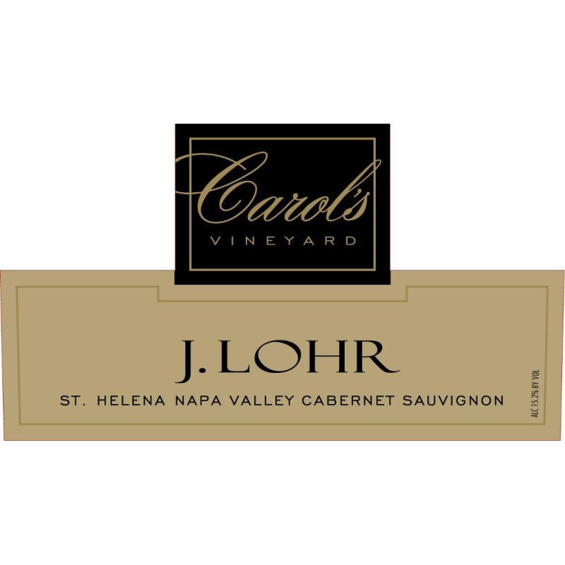 J. Lohr Carol's Vineyard Cabernet Sauvignon 2009 Front Label